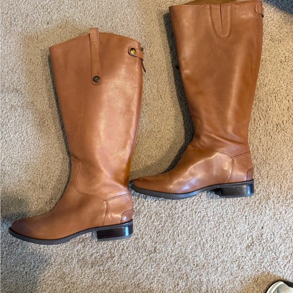 Sam Edelman Light Brown Leather Boots - Picture 9 of 10